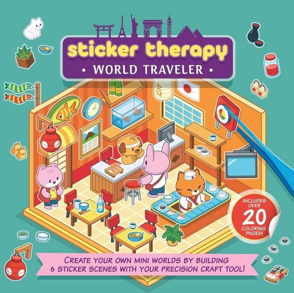 Produktbild: Sticker Therapy: World Traveler