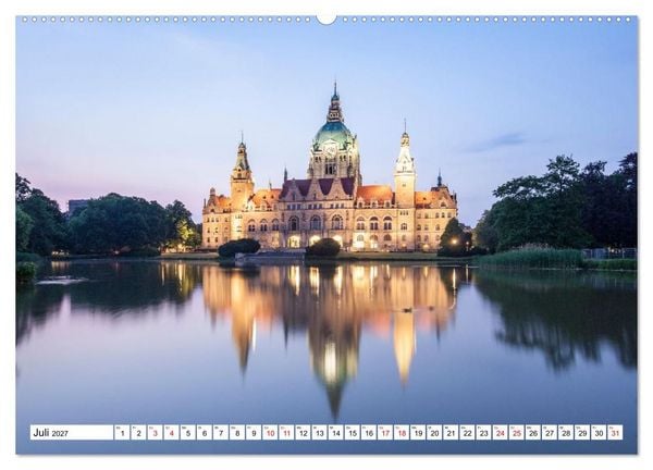 Produktbild: Hannover - Momente einer Reise (Wandkalender 2027 DIN A2 quer), CALVENDO Monatskalender