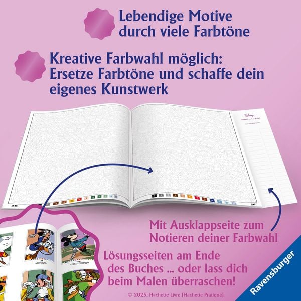 Produktbild: Disney - Malen nach Zahlen: Micky, Donald & Co.