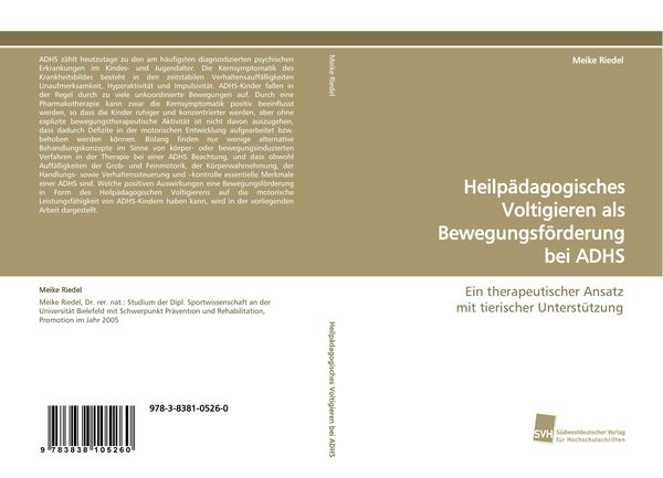 Produktbild: Heilp&auml;dagogisches Voltigieren als Bewegungsf&ouml;rderung bei ADHS