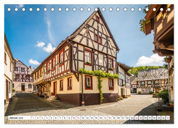 Produktbild: Herrstein - Perle des Hunsr&uuml;cks (Tischkalender 2026 DIN A5 quer), CALVENDO Monatskalender