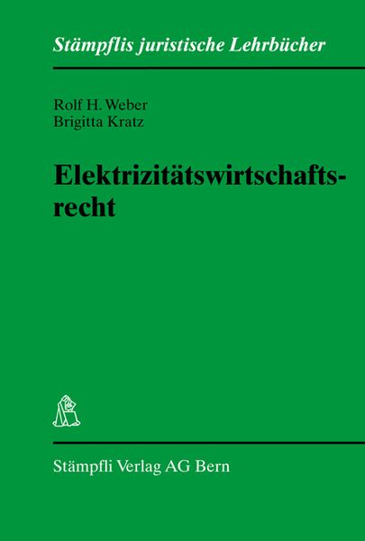 Produktbild: Elektrizit&auml;tswirtschaftsrecht