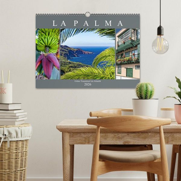 Produktbild: La Palma - Gr&uuml;ne Trauminsel im Atlantik (Wandkalender 2026 DIN A3 quer), CALVENDO Monatskalender