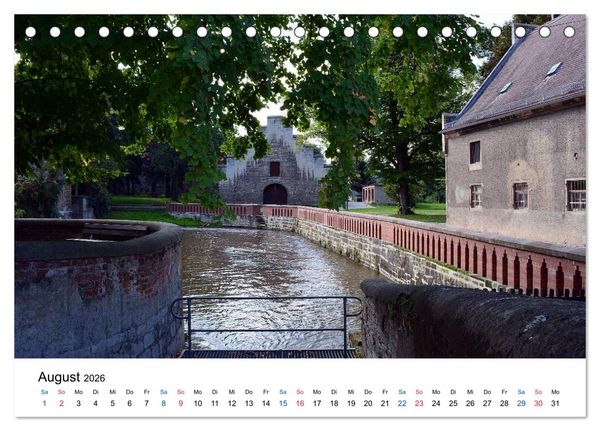 Produktbild: KLOSTER PFORTA (Tischkalender 2026 DIN A5 quer), CALVENDO Monatskalender