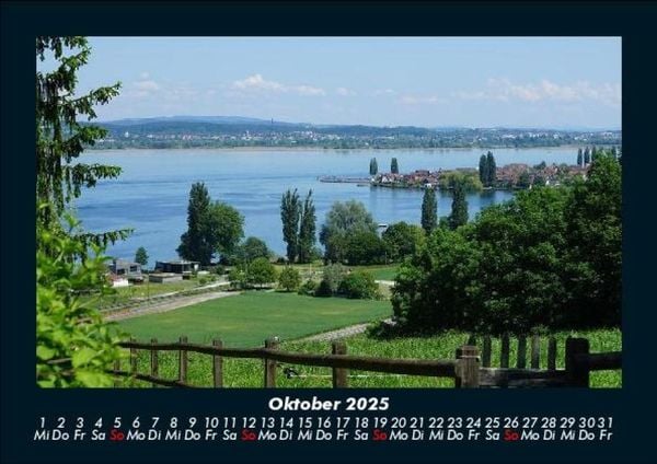 Produktbild: Die Seen der Erde 2025 Fotokalender DIN A5