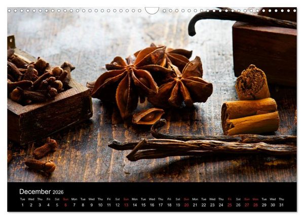 Produktbild: SPICES (Wall Calendar 2026 DIN A3 landscape), CALVENDO 12 Month Wall Calendar