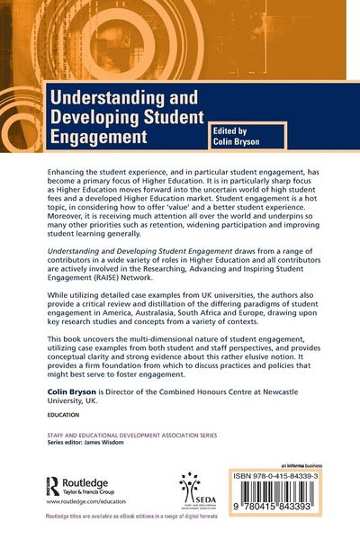 Produktbild: Understanding and Developing Student Engagement
