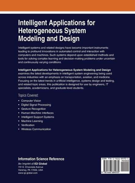 Produktbild: Intelligent Applications for Heterogeneous System Modeling and Design