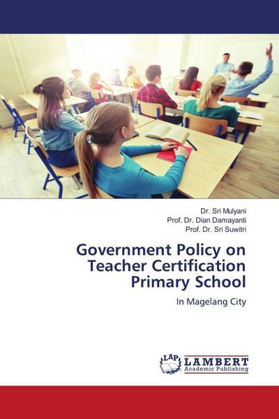 Produktbild: Government Policy on Teacher Certification Primary School