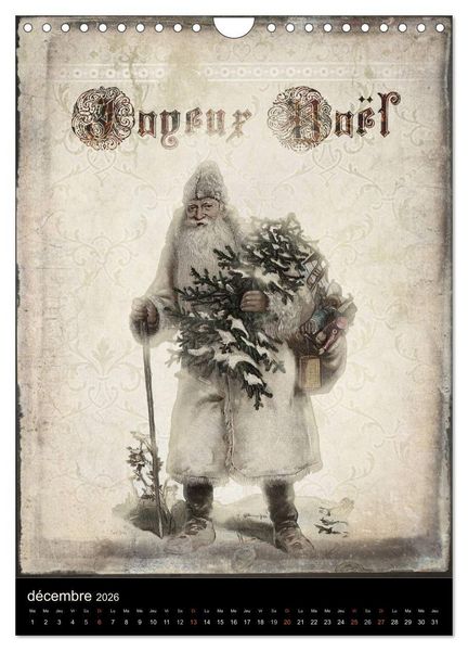 Produktbild: Le coffre vintage (Calendrier mural 2026 DIN A4 horizontal), CALVENDO calendrier mensuel