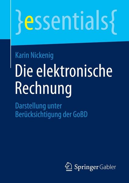Produktbild: Die elektronische Rechnung
