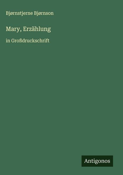 Produktbild: Mary, Erz&auml;hlung