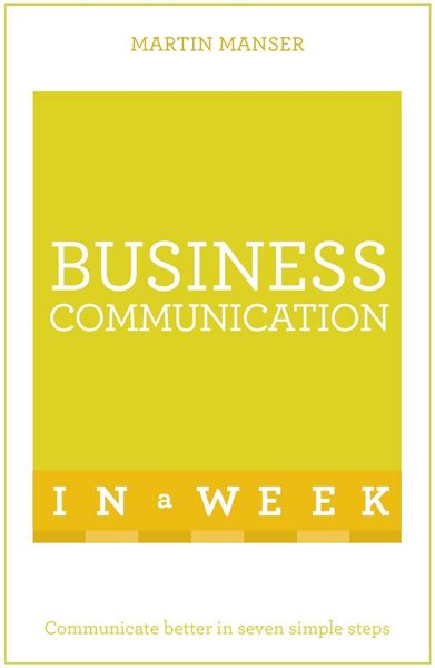 Produktbild: Business Communication In A Week