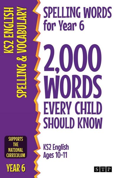Produktbild: Spelling Words for Year 6