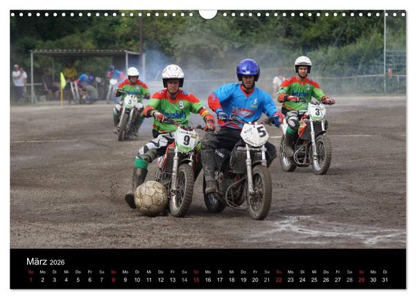 Produktbild: Motorsport: Motoball (Wandkalender 2026 DIN A3 quer), CALVENDO Monatskalender
