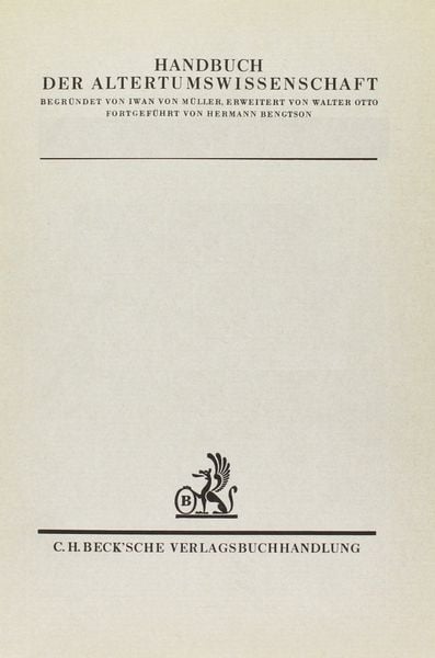 Griechische Staatskunde. Tl.1, Gebundene Ausgabe von Georg Busolt, C.H. Beck, 9783406013607