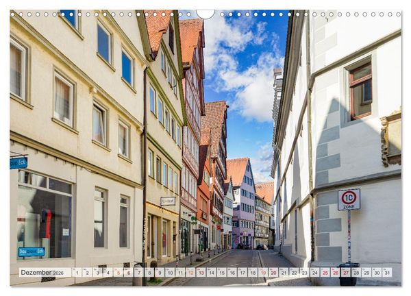 Produktbild: T&uuml;bingen Stadtansichten (Wandkalender 2026 DIN A3 quer), CALVENDO Monatskalender