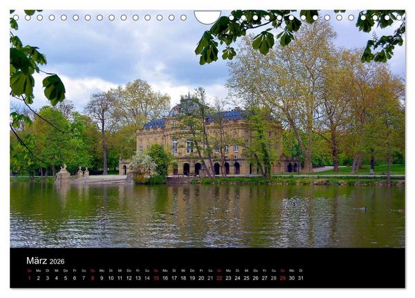 Produktbild: Baden-W&uuml;rttemberg 2026 (Wandkalender 2026 DIN A4 quer), CALVENDO Monatskalender