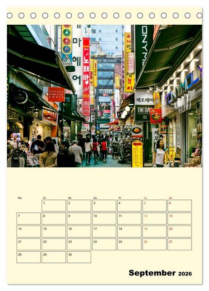 Produktbild: S&uuml;dkorea - Tradition und Hightech (Tischkalender 2026 DIN A5 hoch), CALVENDO Monatskalender