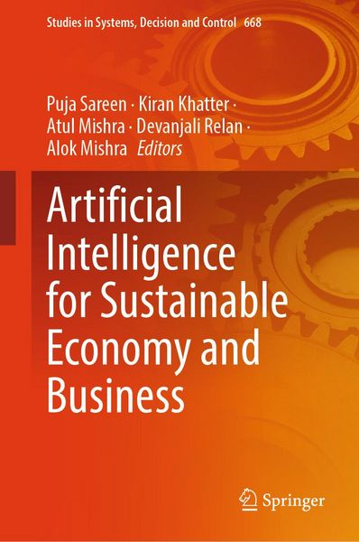 Produktbild: Artificial Intelligence for Sustainable Economy and Business