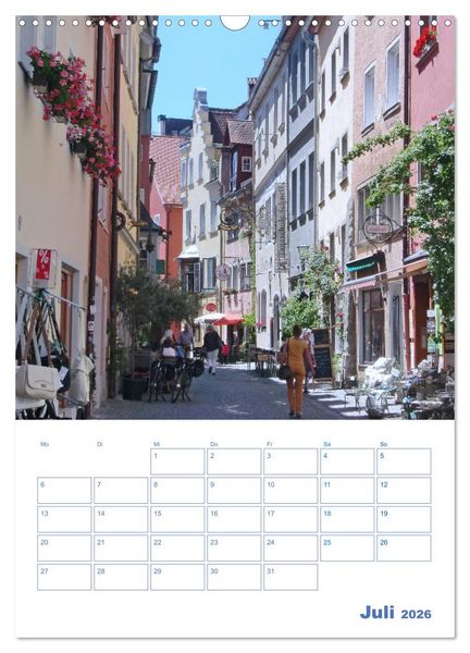 Produktbild: Lindau. Die Gl&uuml;cksfinder-Insel (Wandkalender 2026 DIN A3 hoch), CALVENDO Monatskalender