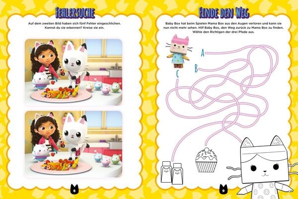 Produktbild: Gabby&rsquo;s Dollhouse: Zauberhafter Spiel- und R&auml;tselspa&szlig;