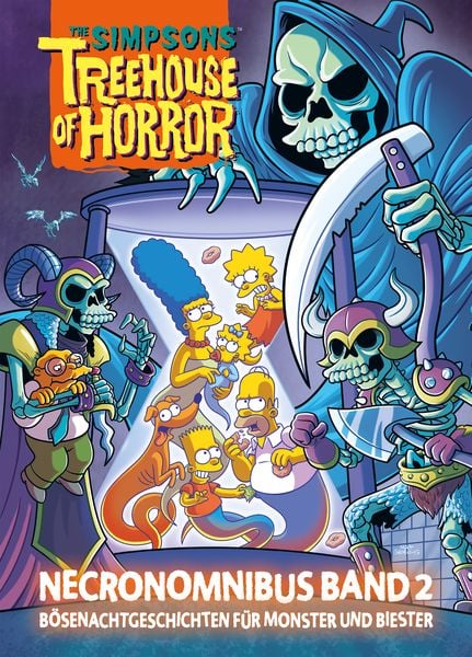 The Simpsons: Treehouse of Horror Necronomnibus. Band 2, Gebundene Ausgabe von Matt Groening, Splitter-Verlag, 978-3-9872118-0-5