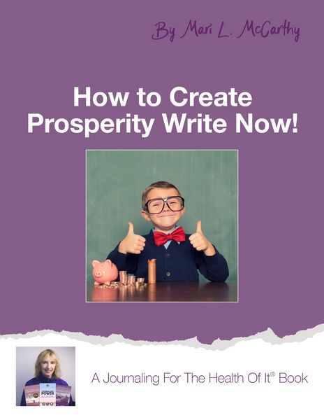 Produktbild: How to Create Prosperity Write Now