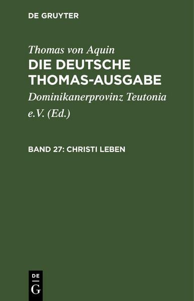 Produktbild: Christi Leben