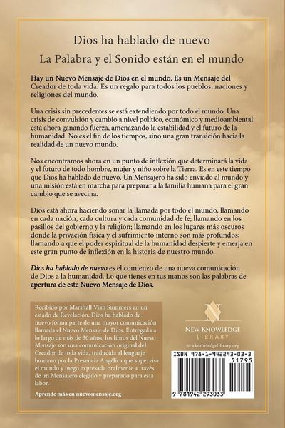 Produktbild: DIOS HA HABLADO DE NUEVO (God Has Spoken Again - Spanish Edition)