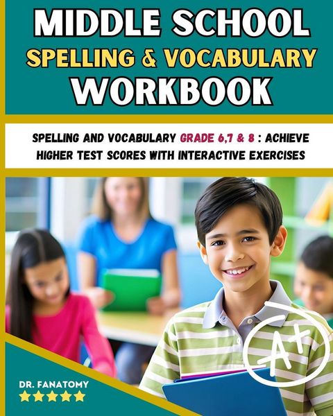 Produktbild: Middle School Spelling and Vocabulary Workbook