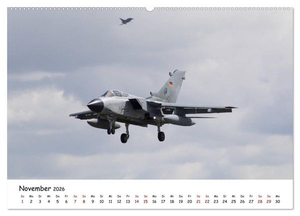 Produktbild: Milit&auml;rjets Panavia Tornado (hochwertiger Premium Wandkalender 2026 DIN A2 quer), Kunstdruck in Hochglanz