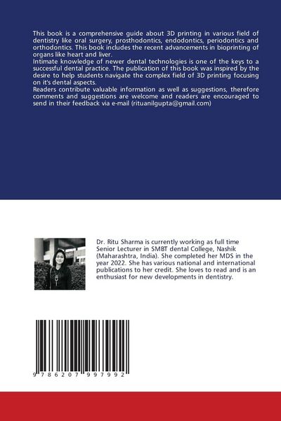Produktbild: 3D Printing in Dentistry
