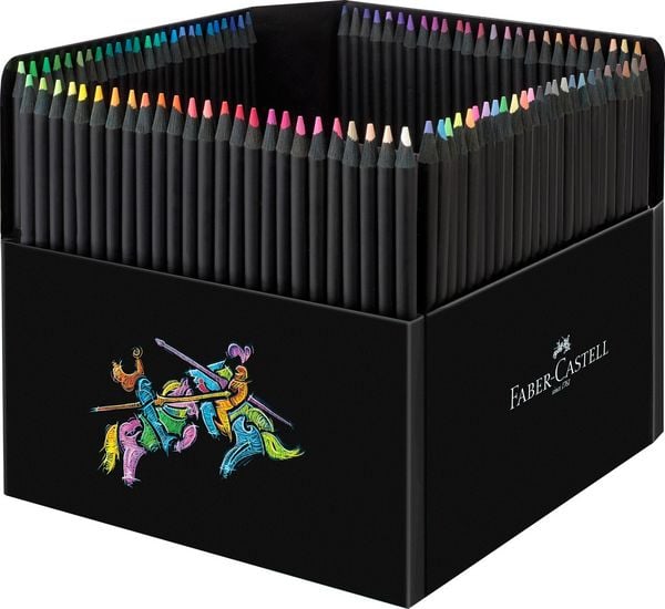 Produktbild: Faber-Castell Buntstifte Black Edition 100er
