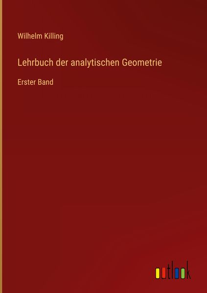 Produktbild: Lehrbuch der analytischen Geometrie