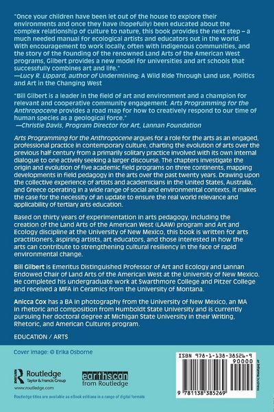Produktbild: Arts Programming for the Anthropocene