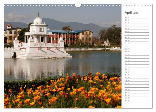 Produktbild: Nepal (Wandkalender 2026 DIN A3 quer), CALVENDO Monatskalender