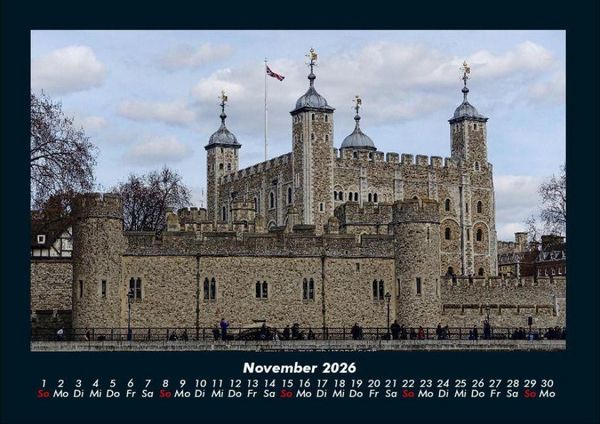 Produktbild: London - Impressionen 2026 Fotokalender DIN A4