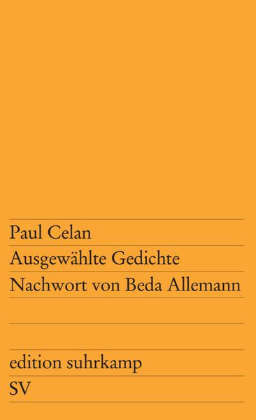 Produktbild: Ausgew&auml;hlte Gedichte
