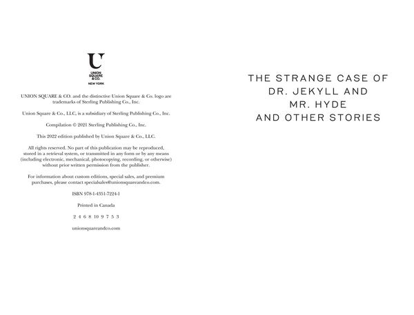 Produktbild: The Strange Case of Dr. Jekyll and Mr. Hyde and Other Stories
