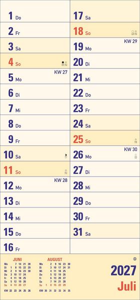 Produktbild: Gro&szlig;druck Planer 2027