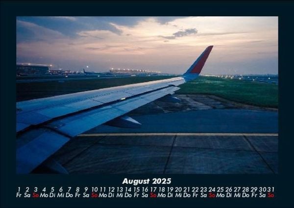 Produktbild: Flugzeuge 2025 Fotokalender DIN A5