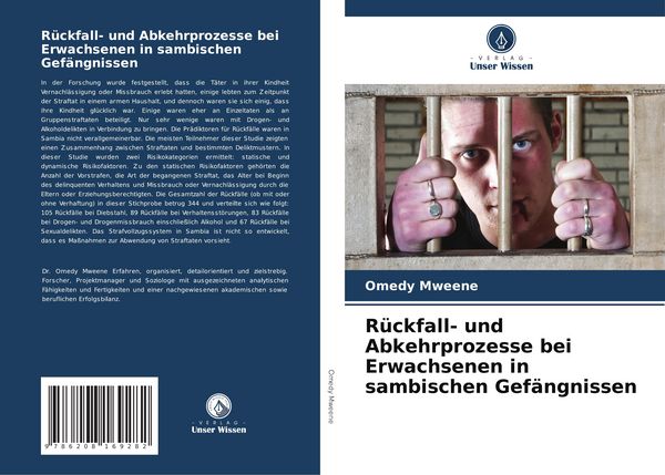 Produktbild: R&uuml;ckfall- und Abkehrprozesse bei Erwachsenen in sambischen Gef&auml;ngnissen