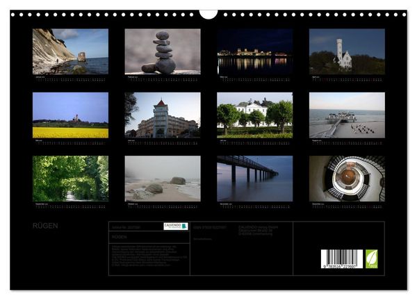 Produktbild: R&Uuml;GEN (Wandkalender 2026 DIN A3 quer), CALVENDO Monatskalender