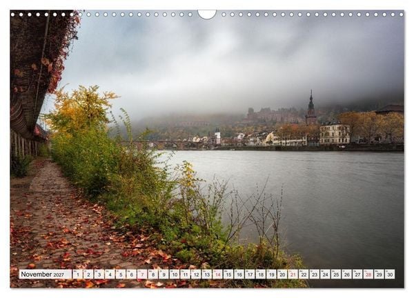 Produktbild: Heidelberg - Die romantische Stadt am Fluss (Wandkalender 2027 DIN A3 quer), CALVENDO Monatskalender