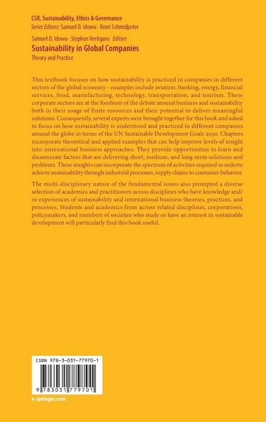 Produktbild: Sustainability in Global Companies