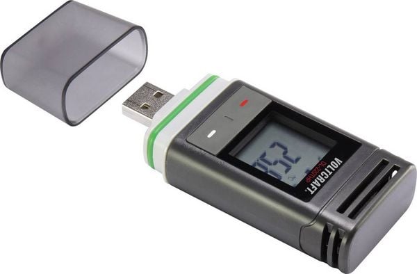 Produktbild: VOLTCRAFT DL-220 THP DL-220THP Temperatur-Datenlogger, Luftfeuchte-Datenlogger, Luftdruck-Datenlogger Messgr&ouml;&szlig;e Temperatur, Luftfeuchtigkeit, Luftd
