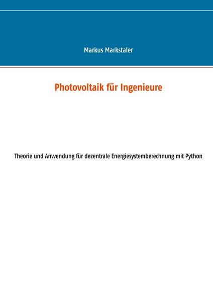 Produktbild: Photovoltaik f&uuml;r Ingenieure