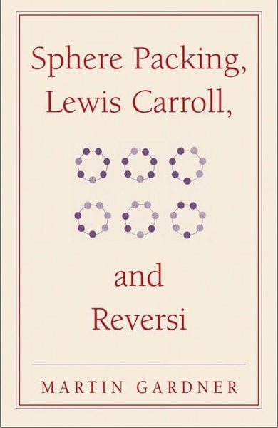 Produktbild: Sphere Packing, Lewis Carroll, and Reversi