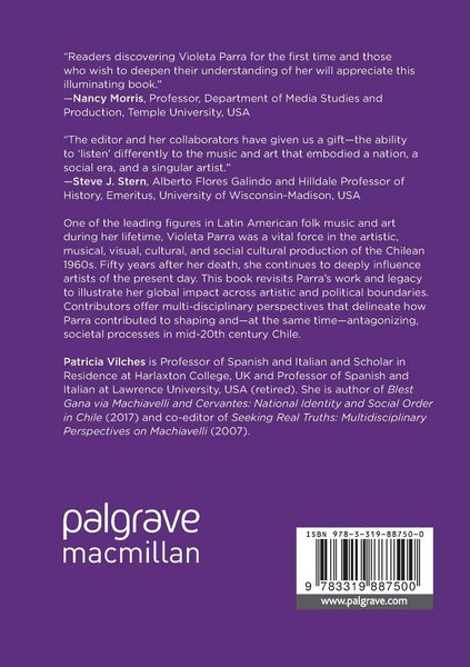 Produktbild: Mapping Violeta Parra&rsquo;s Cultural Landscapes